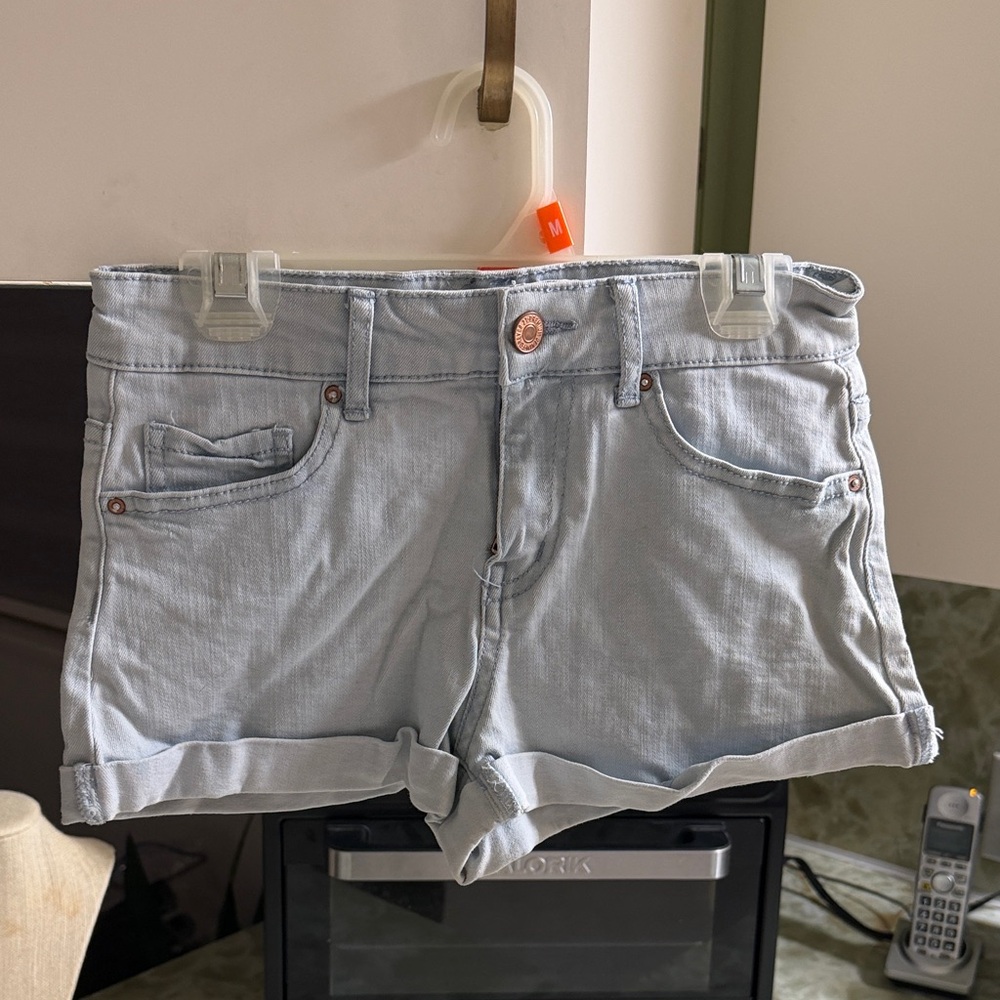 Forever 21 Light Wash Jean Shorts